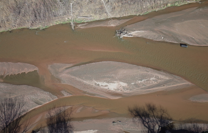 Ricoh image of the Fountain Creek study site taken from an UAS